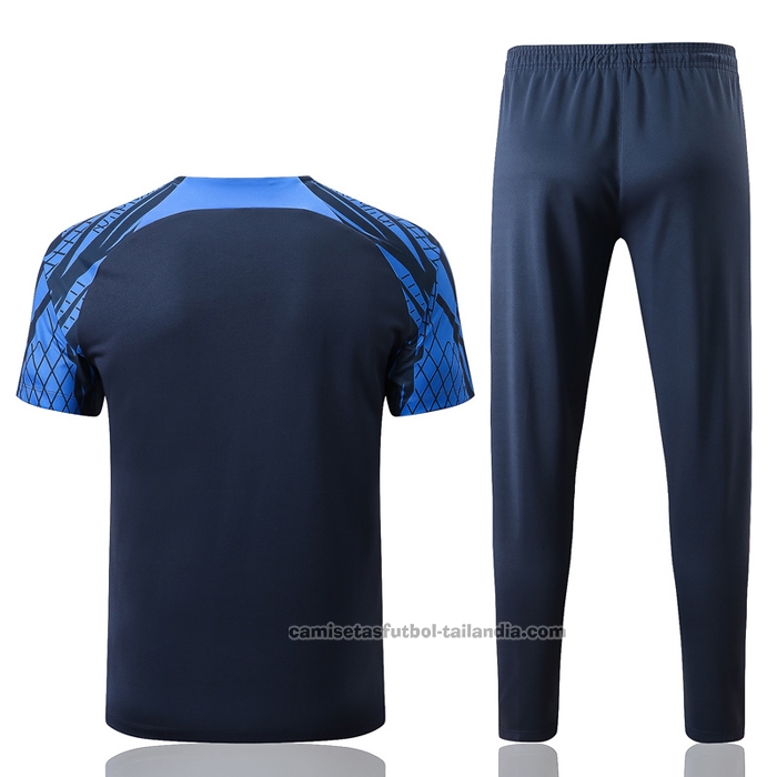 Chandal del Paises Bajos Manga Corta 22/23 Azul